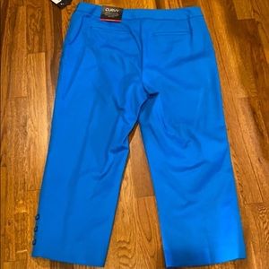 NWT Curvy fit capris